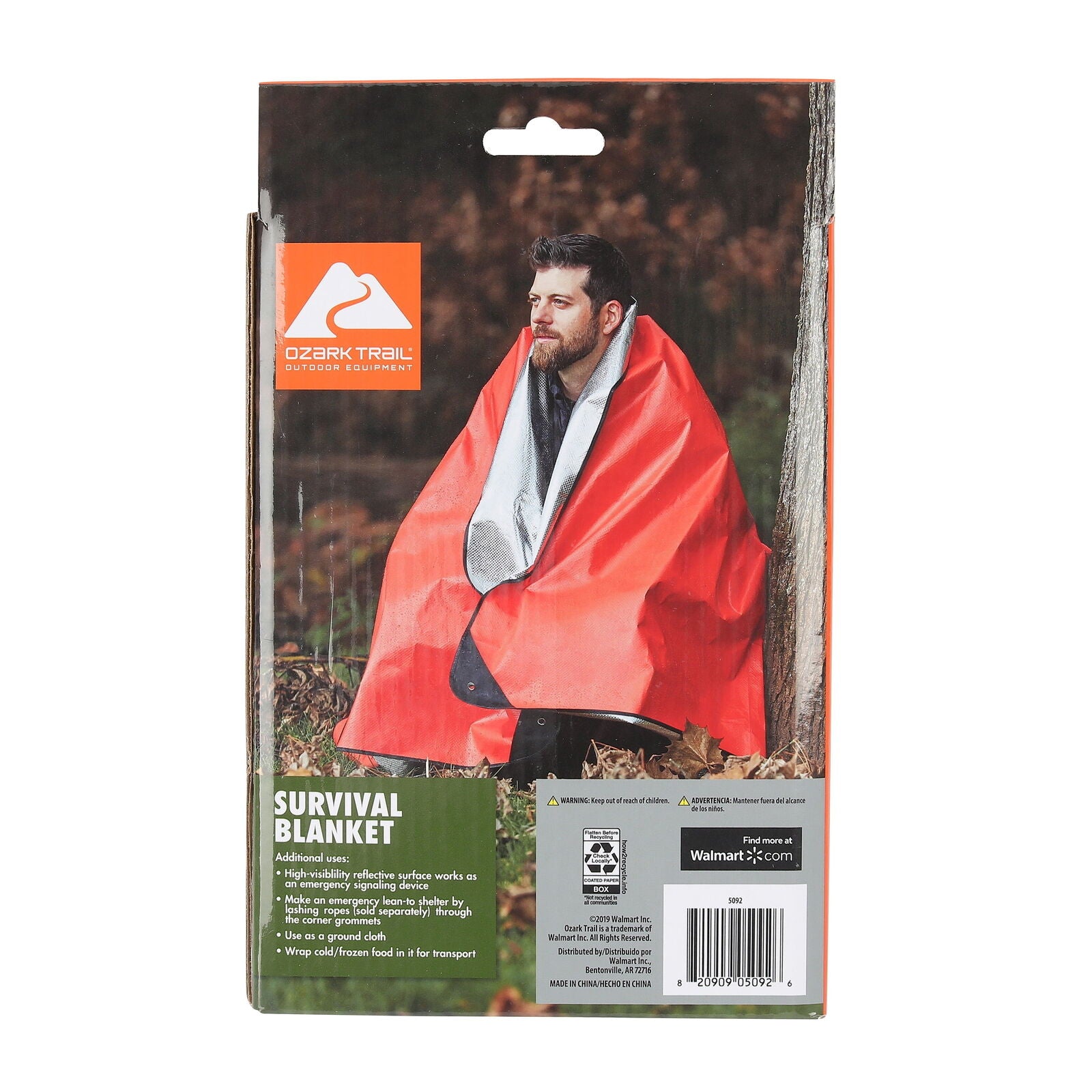 " Survival Blanket - Lightweight & Durable" - Speedmerchant65 / The Hungry Bookworm / Fireside Books