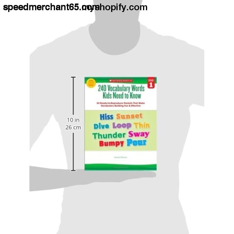 240 Vocabulary Words Kids Need to Know Grade 1: 24