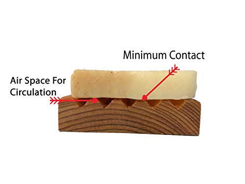 Two Ribbed Cedar Soap Savers - The Hungry Bookworm & Speedmerchant65