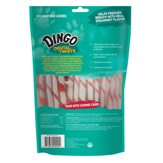 "Natural Dental Twists Dog Chews - 35 Count for Clean Teeth and Fresh Breath!" - Speedmerchant65 / The Hungry Bookworm / Fireside Books