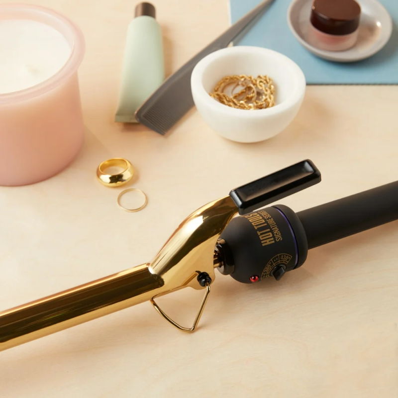 " Pro Signature Gold Curling Iron - Create Perfect Curls with 3/4" Barrel in Sty - Speedmerchant65 / The Hungry Bookworm / Fireside Books
