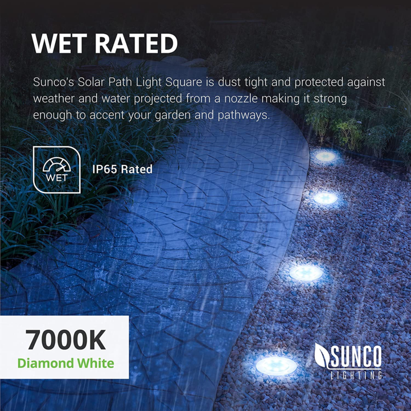 12 Count (Pack of 1) Solar Lights Outdoor Garden LED, Waterproof Landscape Pathw - Speedmerchant65 / The Hungry Bookworm / Fireside Books