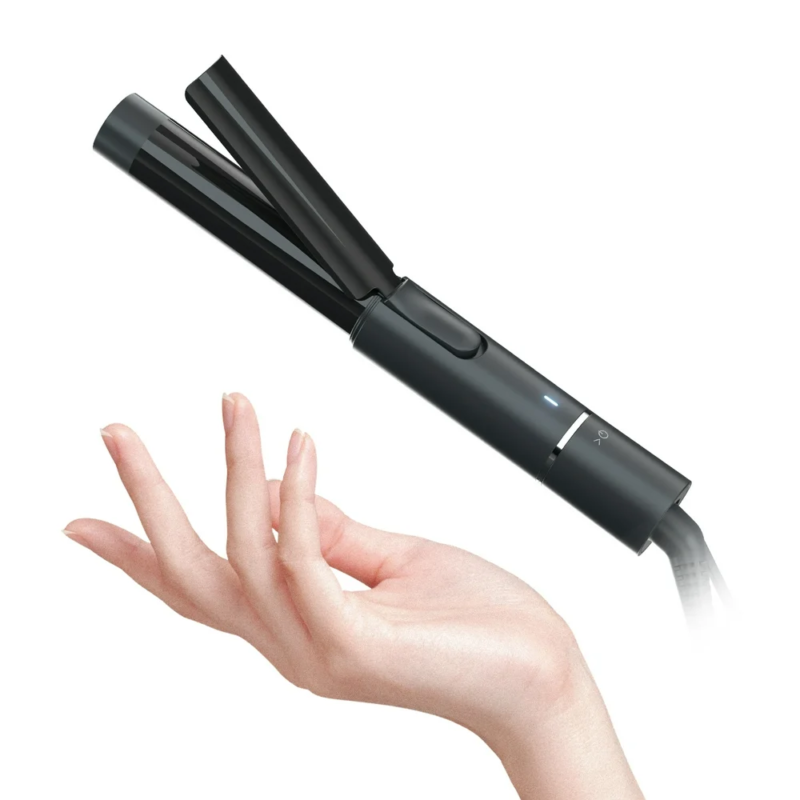 "Mini Ceramic Curling Iron: Perfect for Short Hair and Traveling, Dual Voltage f - Speedmerchant65 / The Hungry Bookworm / Fireside Books