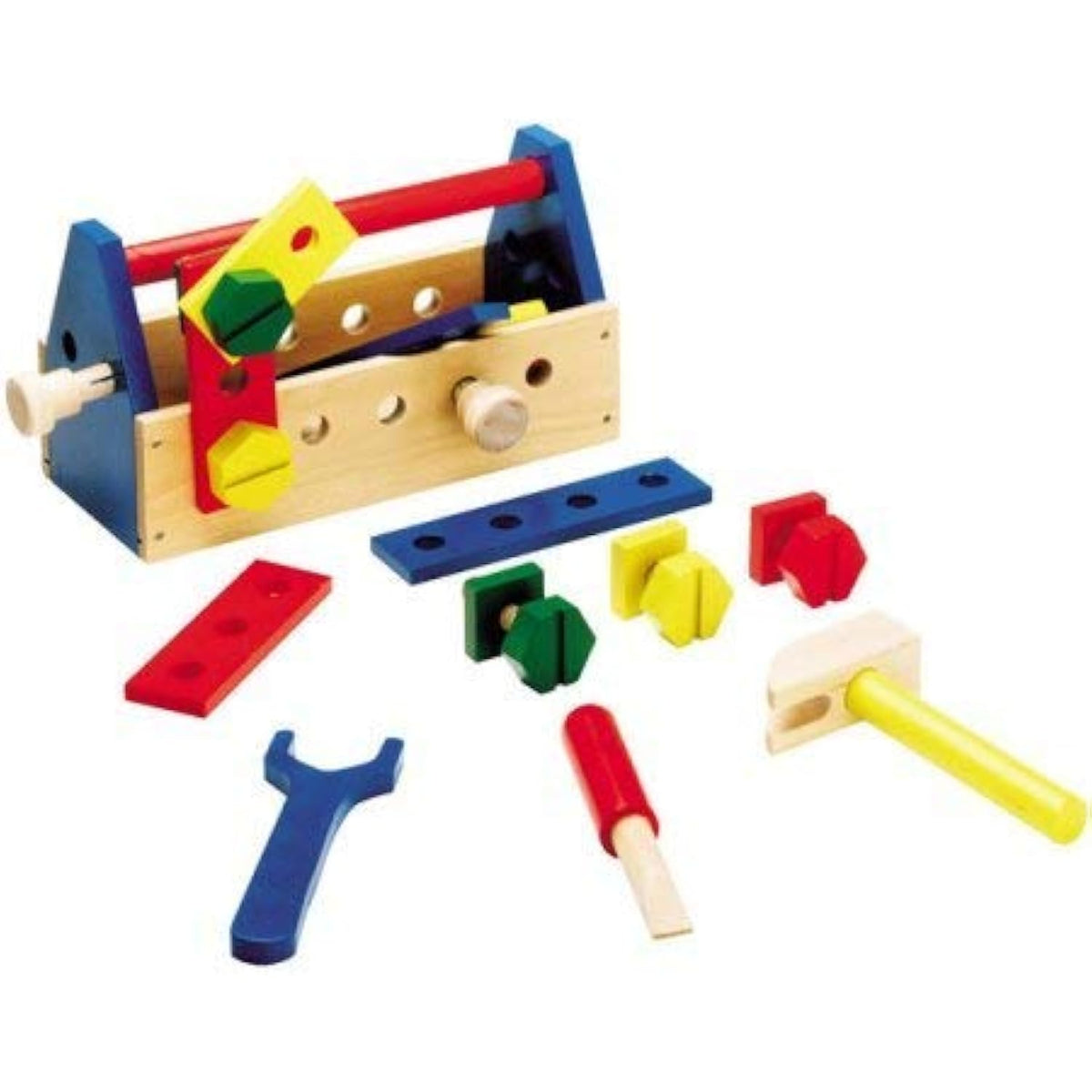 Melissa & Doug 00494 Take Along Tools 24 Piece Kit - The Hungry Bookworm & Speedmerchant65