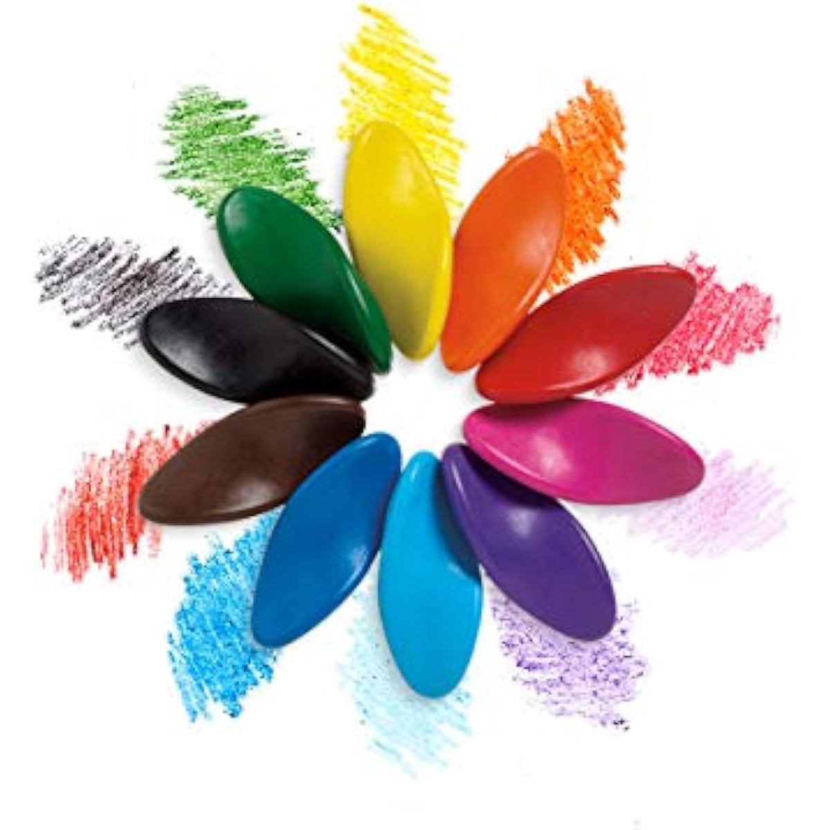 Left Right Crayons - Set of 10 - The Hungry Bookworm & Speedmerchant65