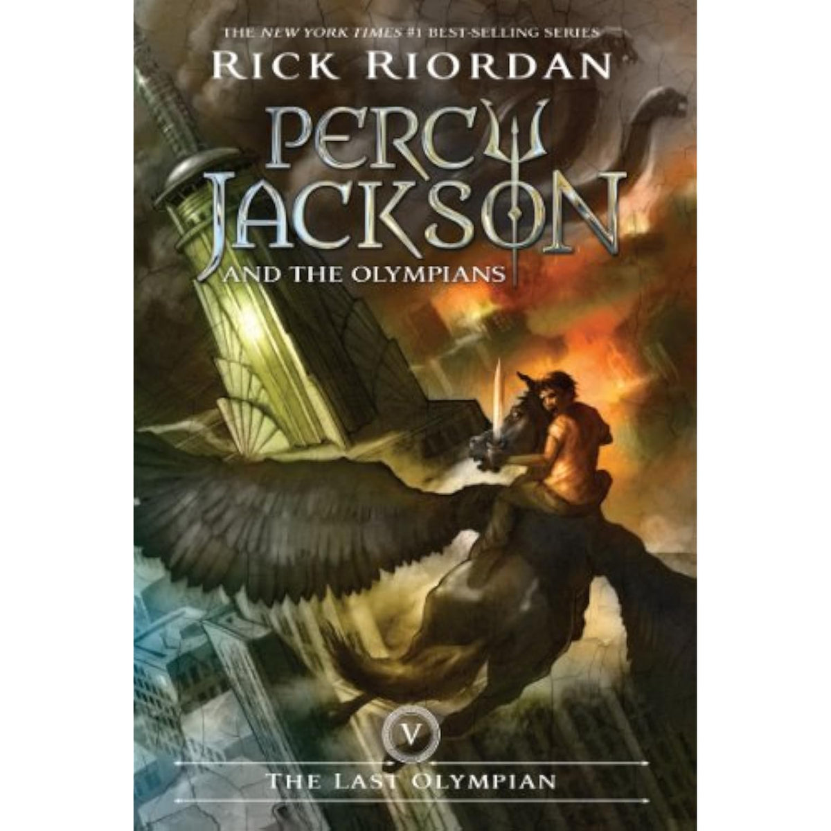 Percy Jackson and the Olympians 5 Book Paperback Boxed Set (w/poster) (Percy - The Hungry Bookworm & Speedmerchant65