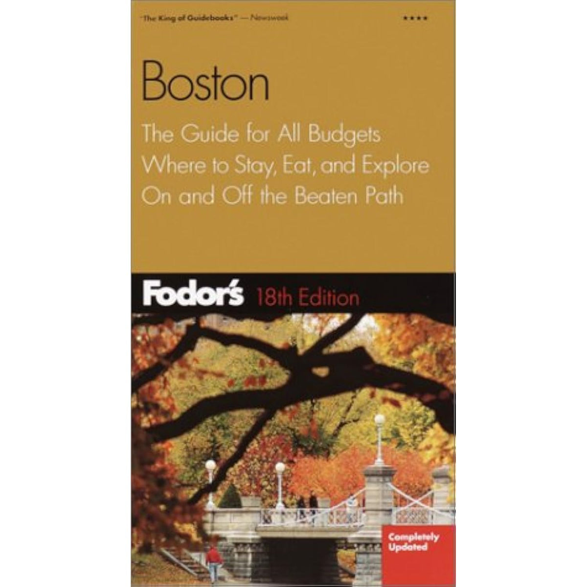 Fodor's Boston 18th ed. Fodor's - The Hungry Bookworm & Speedmerchant65