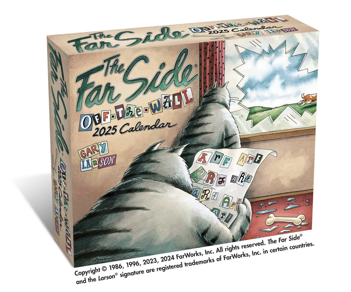The Far Side® 2025 Off-the-Wall Day-to-Day Calendar - The Hungry Bookworm & Speedmerchant65