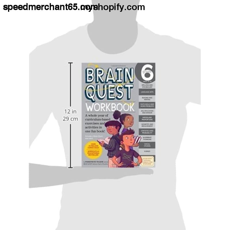 Brain Quest Workbook: Grade 6 - Paperback > Books