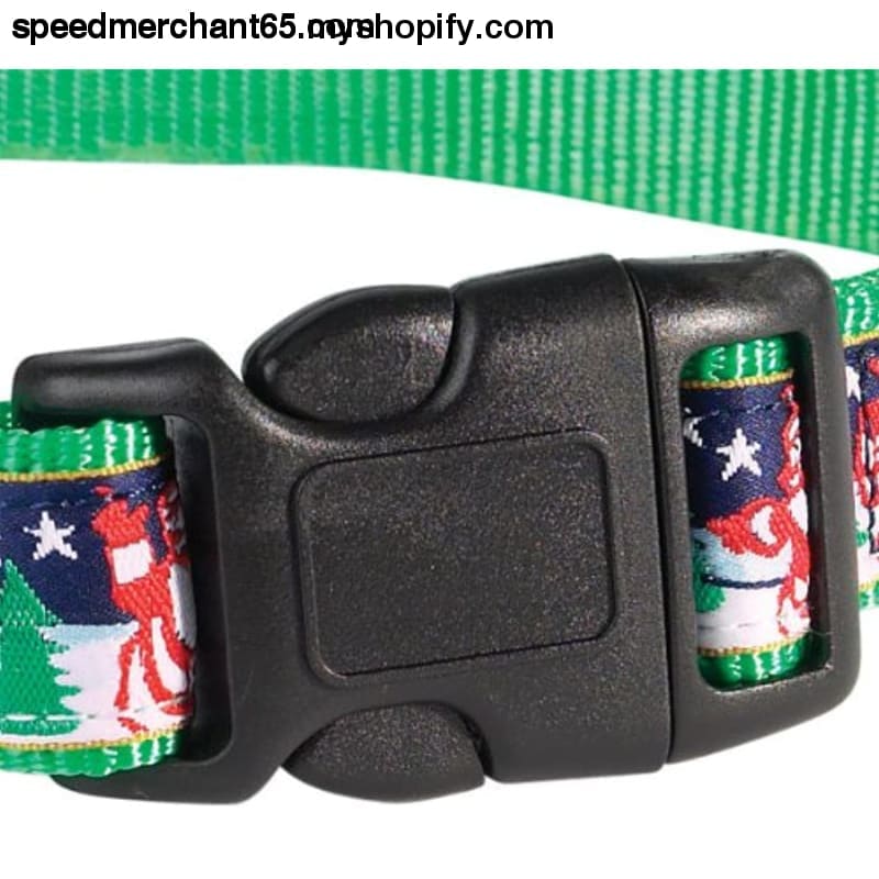 Casual Canine Happy Holidays Collar 18-26 in Father