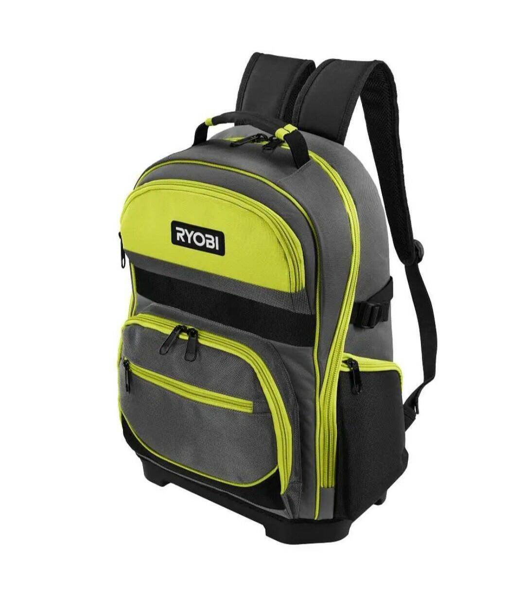 RYOBI 16" Backpack w/ Tool Organizer