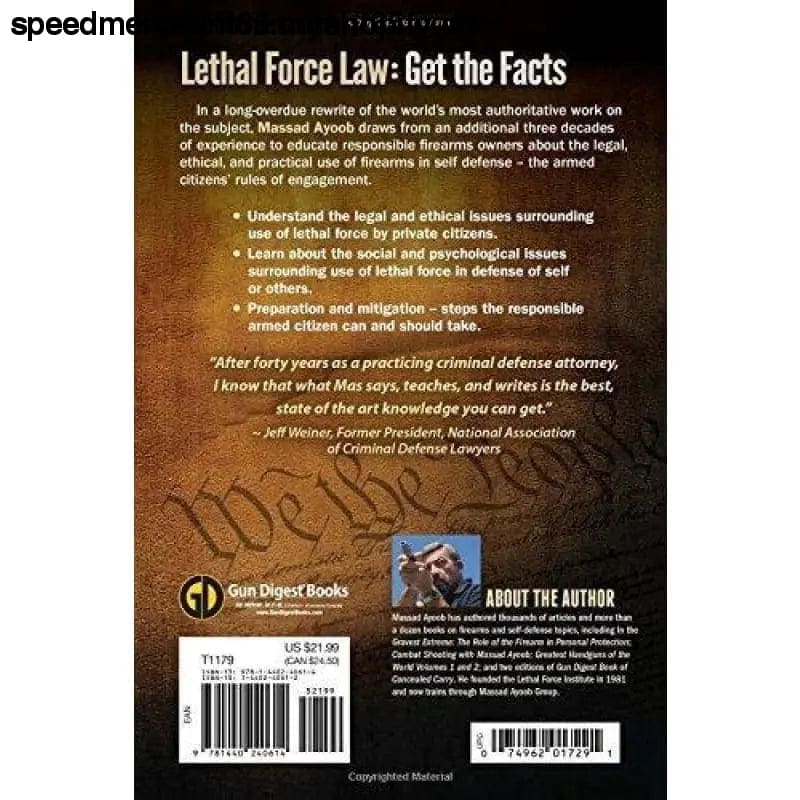 Deadly Force: Understanding Your Right to Self Defense -
