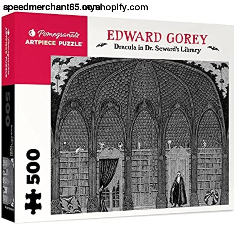 Edward Gorey - Dracula in Dr. Seward’s Library: 500 Piece