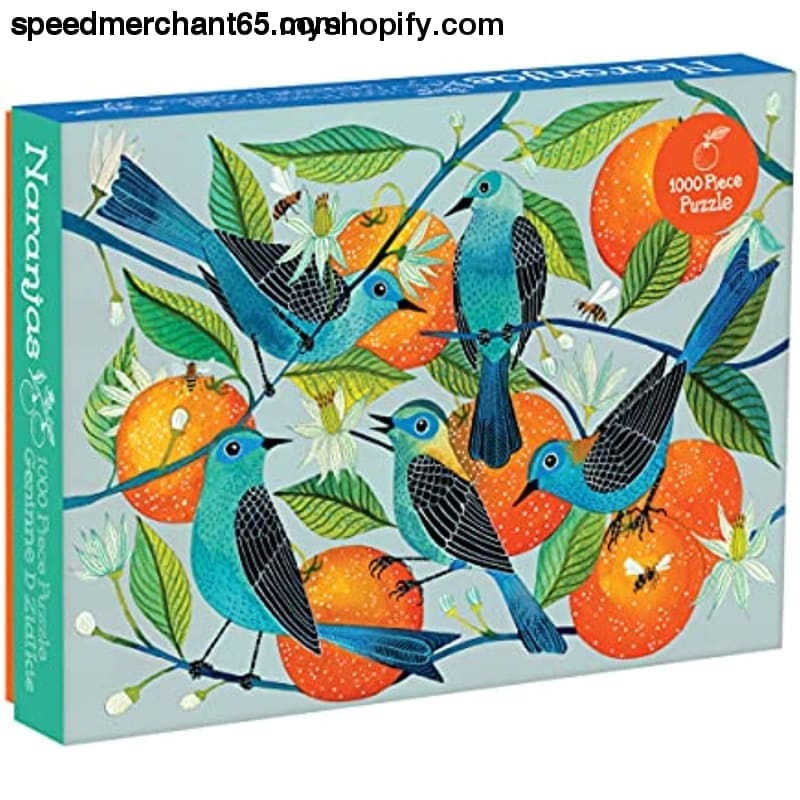 Galison Naranjas Puzzle 1,000 Piece 20”x27” Fun