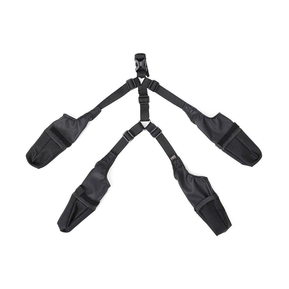 Dog Adjustable Suspender Boots Waterproof Dog Shoes Anti-Slip Pet Paw Protector