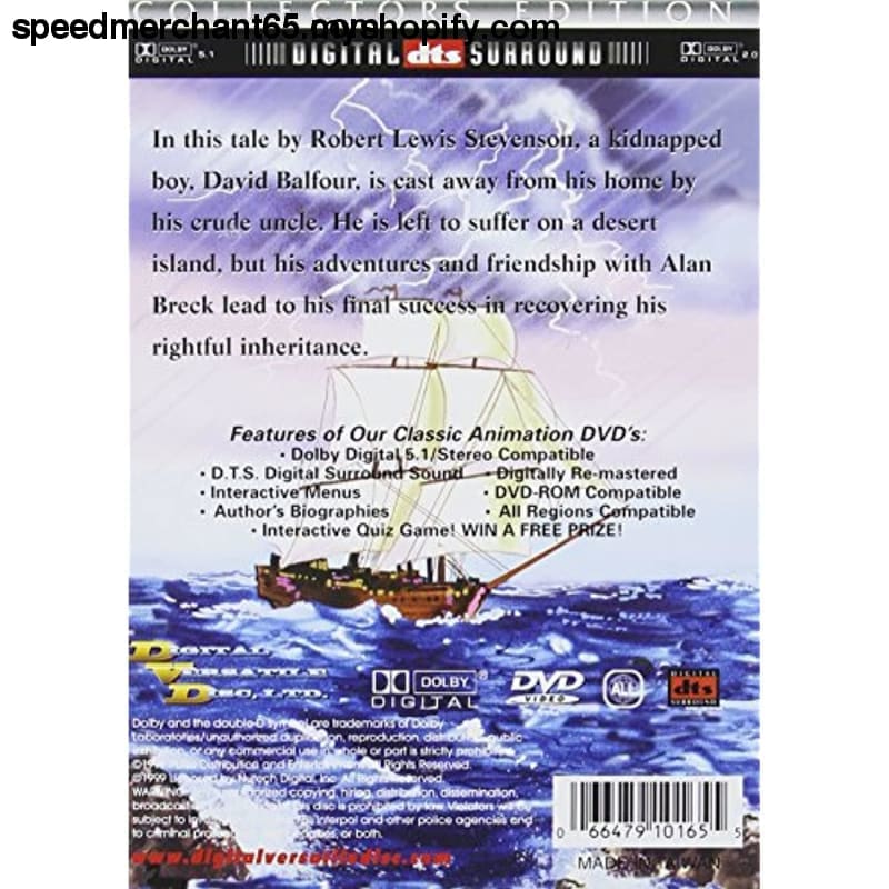 Kidnapped: Collectors Edition - DVD