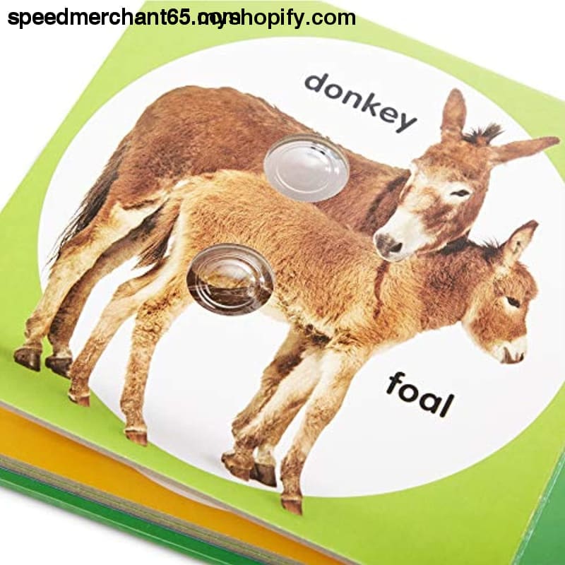 Melissa & Doug Children’s Book – Poke-a-Dot: Farm Animal