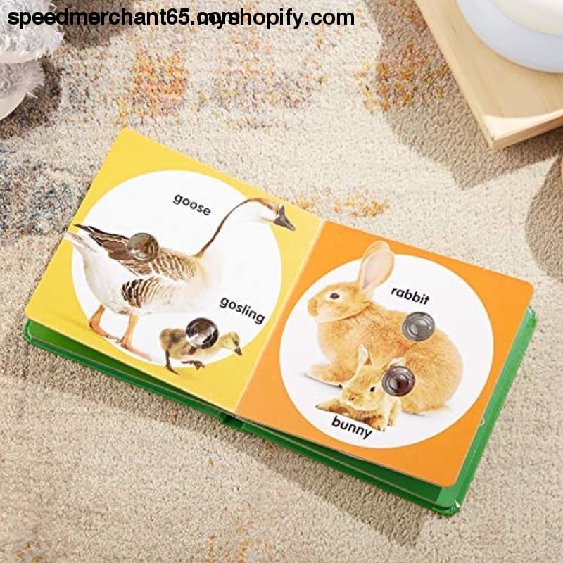 Melissa & Doug Children’s Book – Poke-a-Dot: Farm Animal
