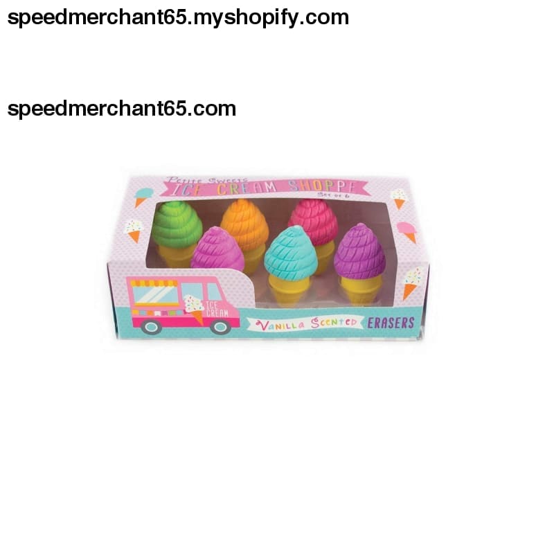 Ooly Petite Sweets Ice Cream Shoppe Scented Erasers -