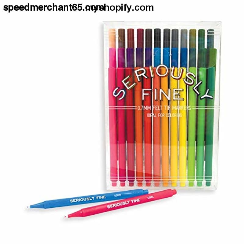 OOLY Seriously Fine Felt Tip Markers Set of 36 (130-037) -