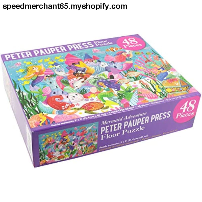 Peter Pauper Press Jumbo Floor Puzzle - Mermaid Adventure