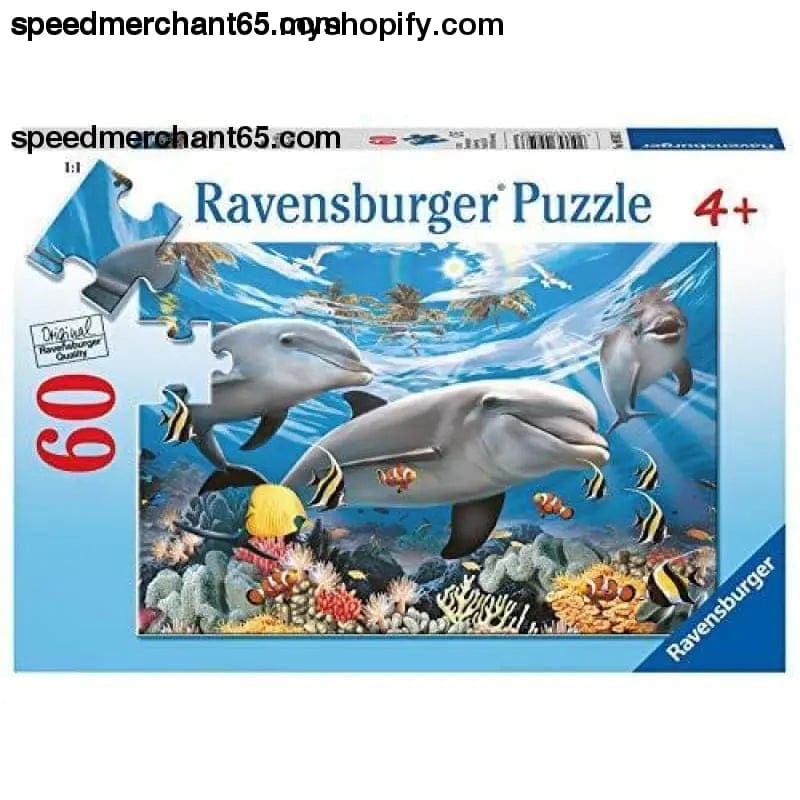 Ravensburger Caribbean Smile 60 Piece Jigsaw Puzzle for Kids