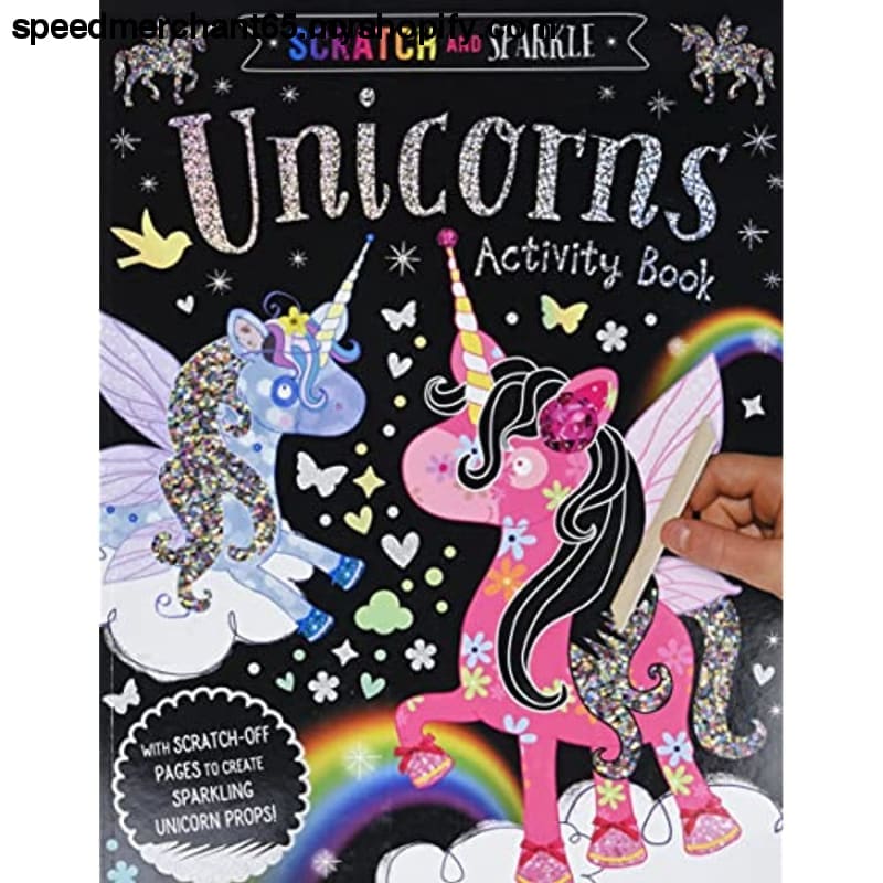 Scratch and Sparkle Unicorns Activity Book - Paperback >