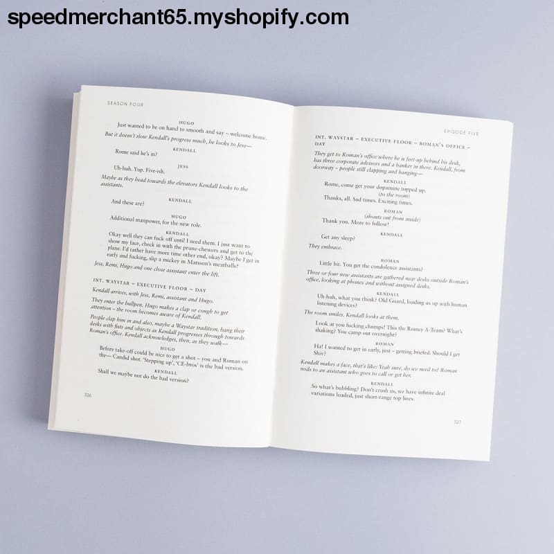 Succession: Season Four: The Complete Scripts - Collectibles