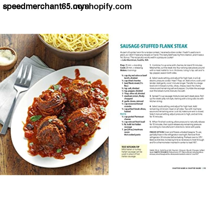 Taste of Home Instant Pot Cookbook: Savor 111 Must-have