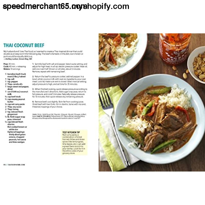Taste of Home Instant Pot Cookbook: Savor 111 Must-have