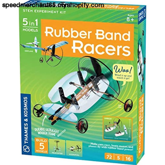 Thames & Kosmos | Rubber Band Racers Kit | Science |