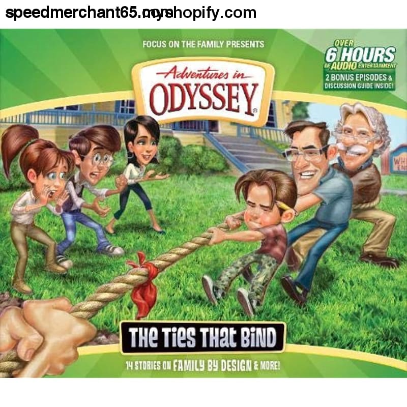 The Ties That Bind (Adventures in Odyssey) - Audio CD >