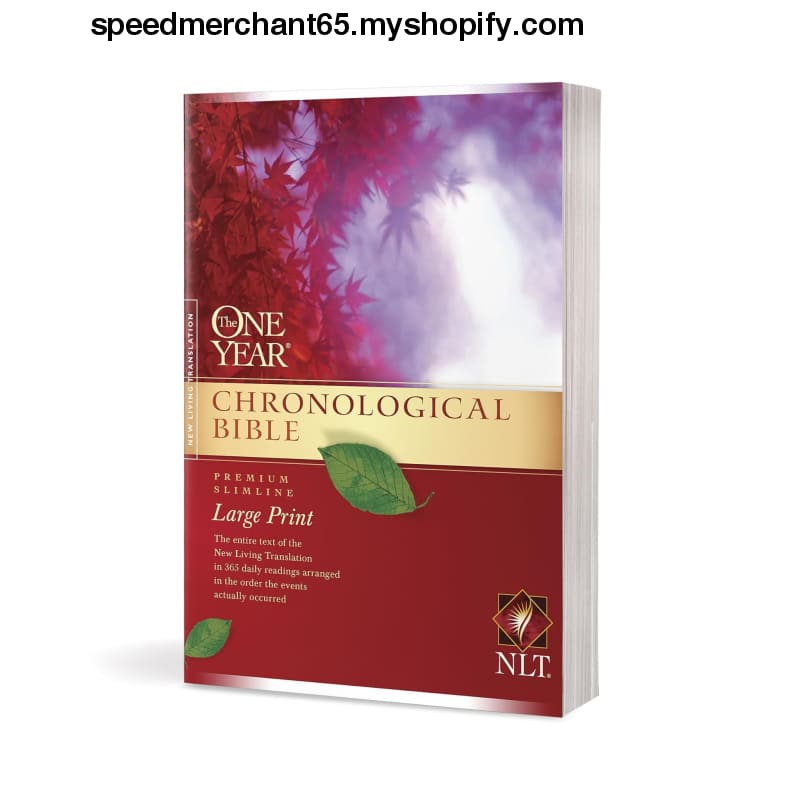 The One Year Chronological Bible NLT Premium Slimline Large