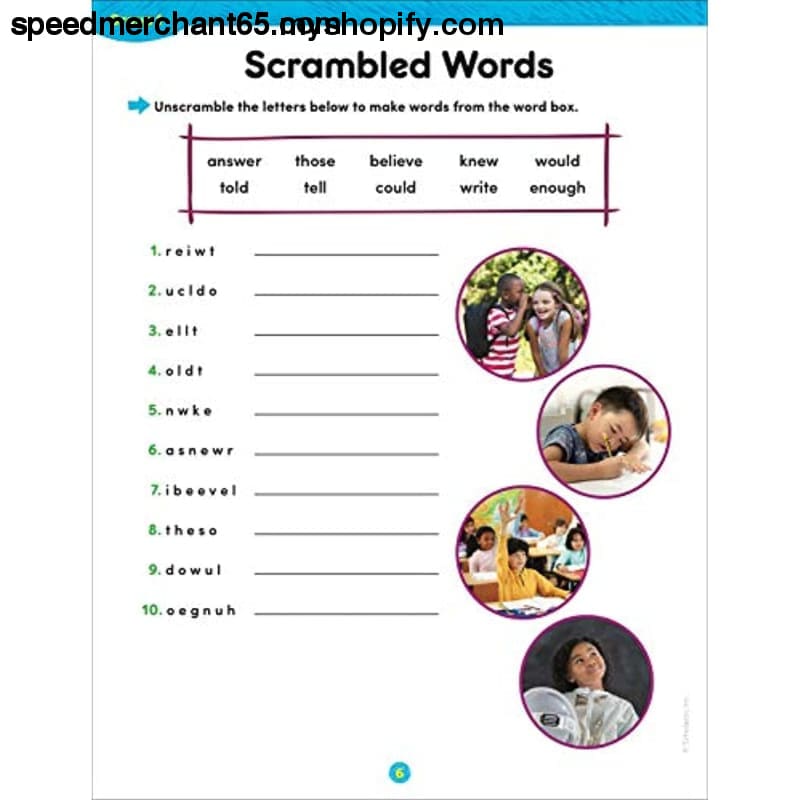 100 Words for Kids to Read in Second Grade - Paperback >