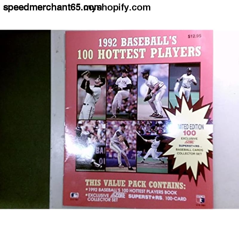 1992 Baseball’s 100 Hottest Players - Media > Books Print