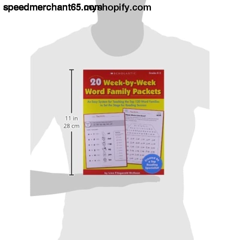 20 Week-by-Week Word Family Packets: An Easy System for