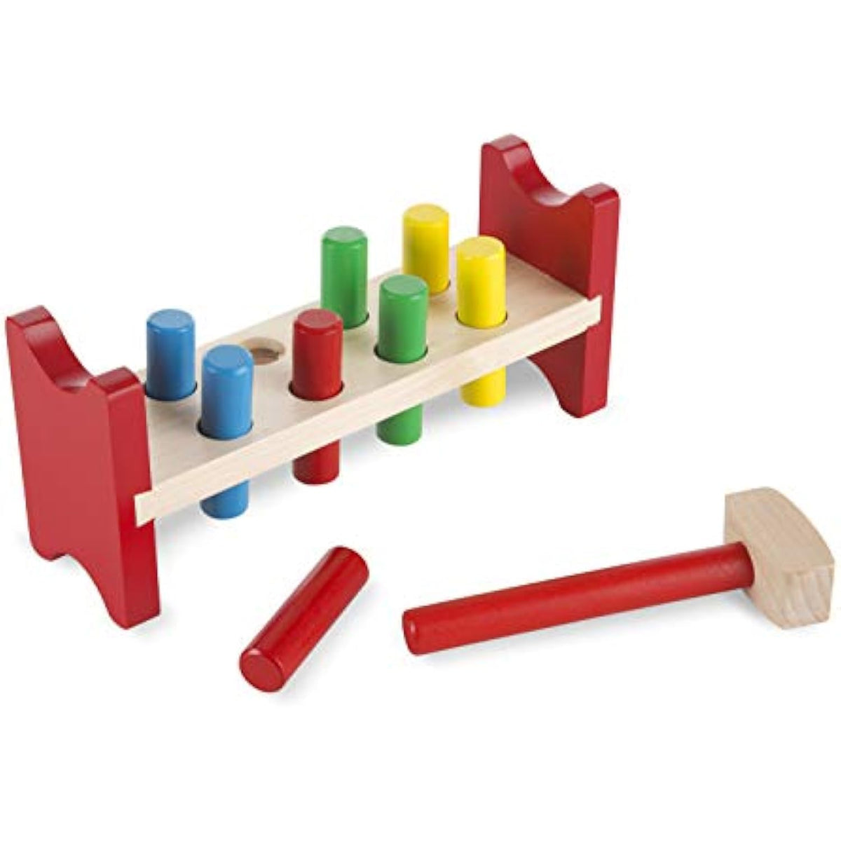 Melissa & Doug Pound-a-Peg Playset - The Hungry Bookworm & Speedmerchant65