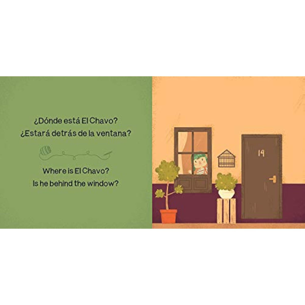 Where Is? - Donde Esta? El Chavo: A Bilingual Hide-And-Seek Book (Where Is? El - The Hungry Bookworm & Speedmerchant65