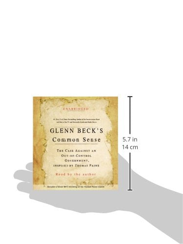 Glenn Beck's Common Sense: The Case Against an Out-of-Control Government, - The Hungry Bookworm & Speedmerchant65