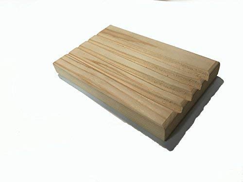 Two Ribbed Cedar Soap Savers - The Hungry Bookworm & Speedmerchant65
