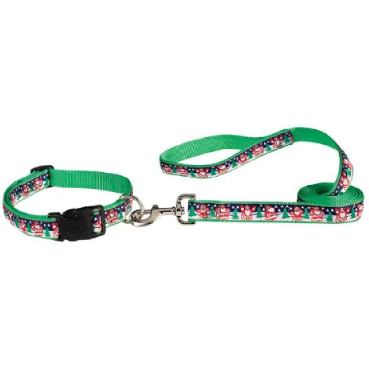 Happy Holiday Lead 6 Ft x 1 In Father Christmas - The Hungry Bookworm & Speedmerchant65