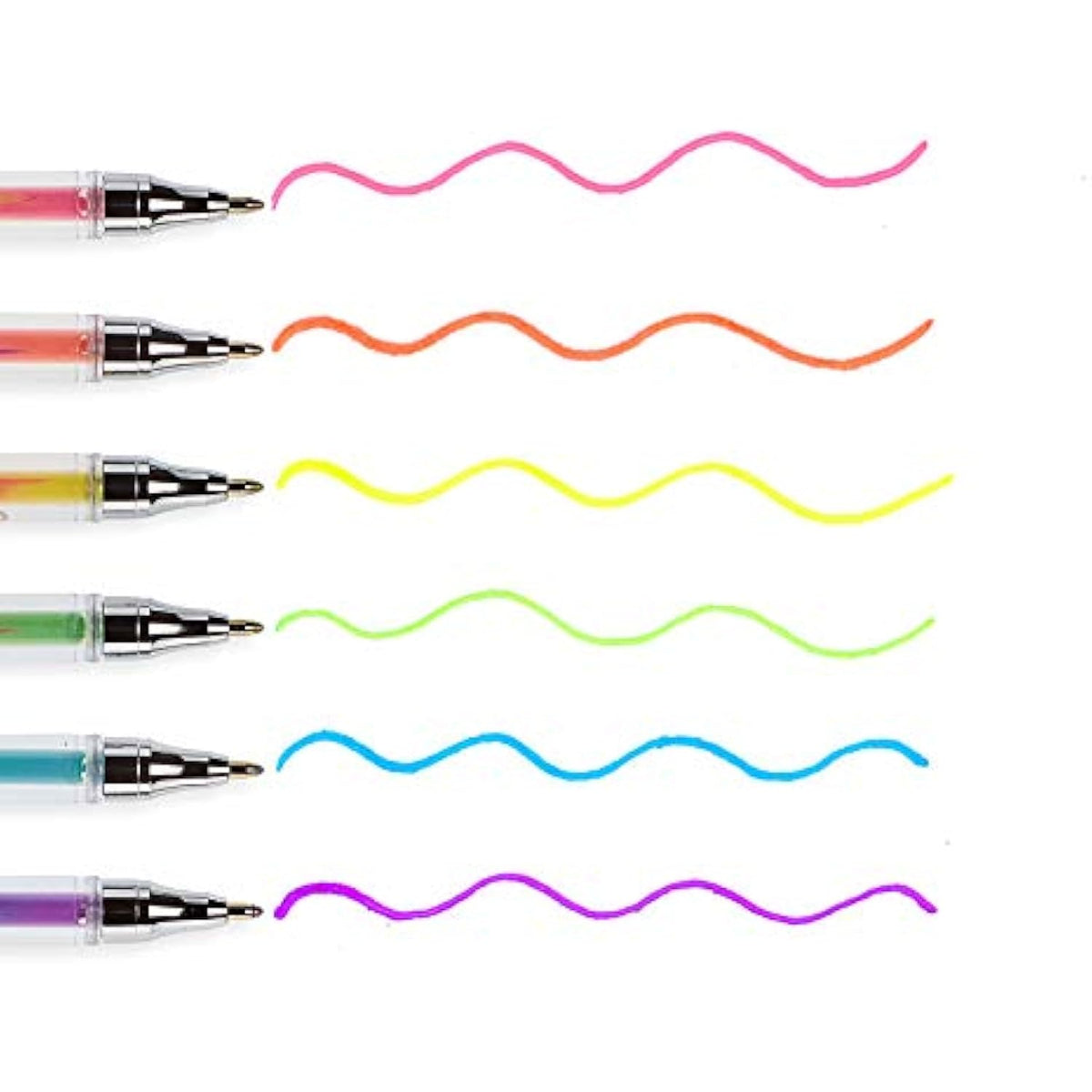 OOLY, Tutti Frutti Gel Pens, Fruity Scented Pen - Set of 6 - The Hungry Bookworm & Speedmerchant65