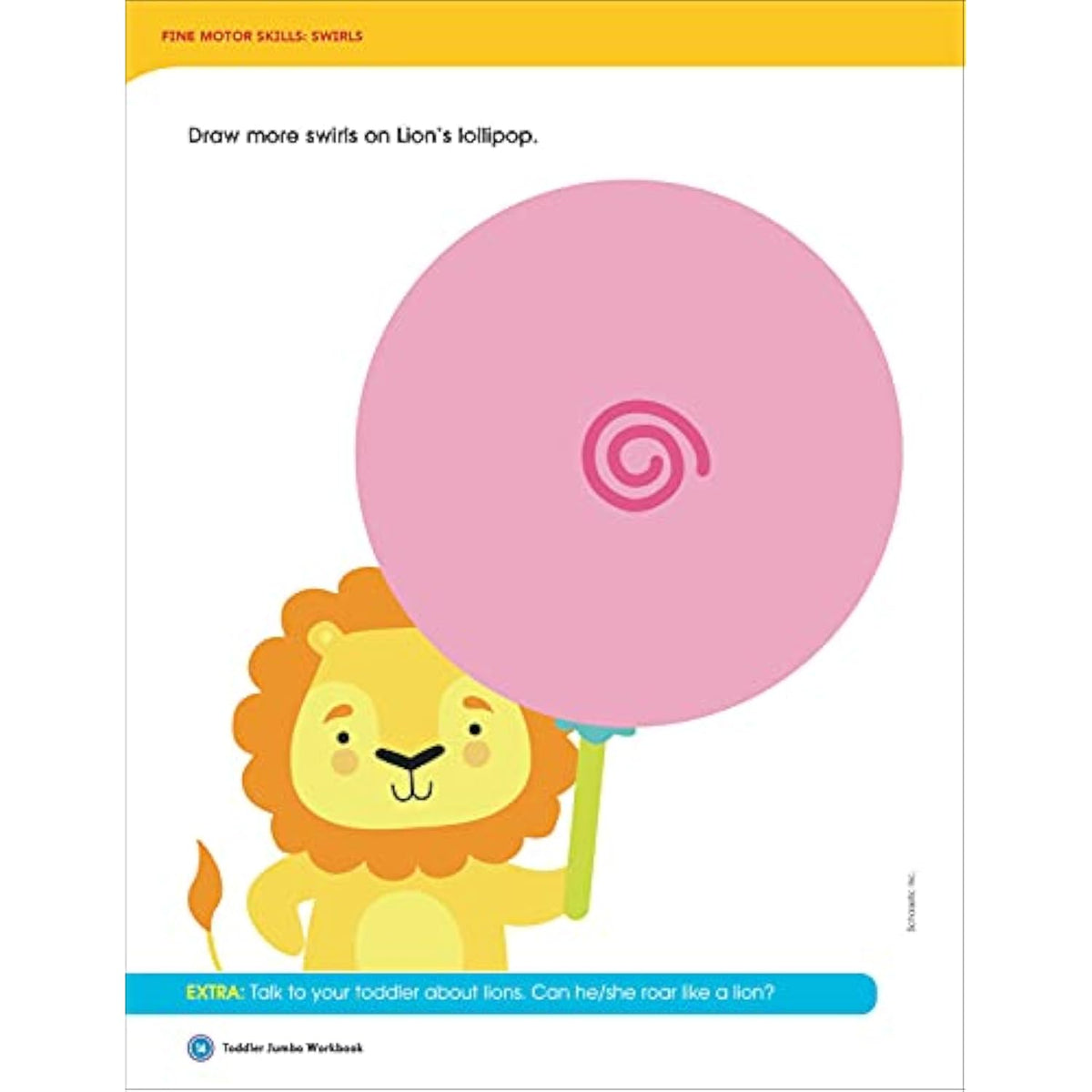 Scholastic Toddler Jumbo Workbook - The Hungry Bookworm & Speedmerchant65