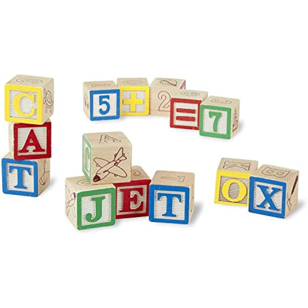 Wooden Abc/123 Blocks (Uc) - The Hungry Bookworm & Speedmerchant65