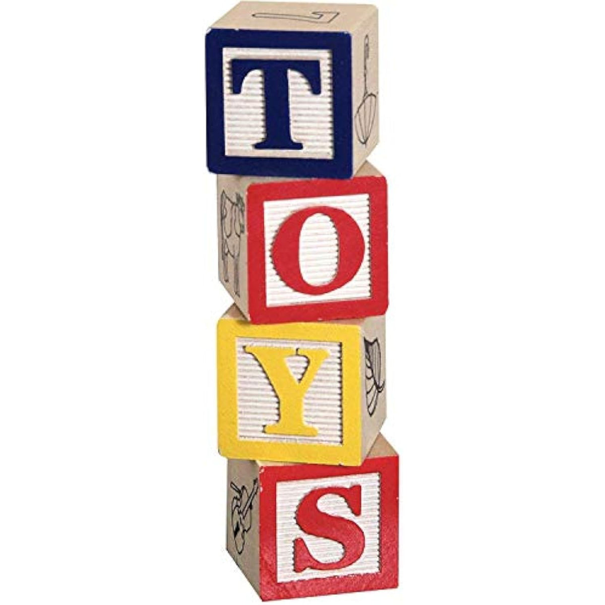 Wooden Abc/123 Blocks (Uc) - The Hungry Bookworm & Speedmerchant65