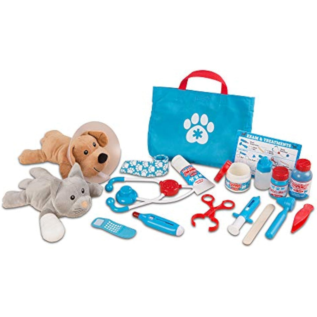 Melissa & Doug Pet Vet Play Set & Veterinarian Role Play Costume Set - The Hungry Bookworm & Speedmerchant65