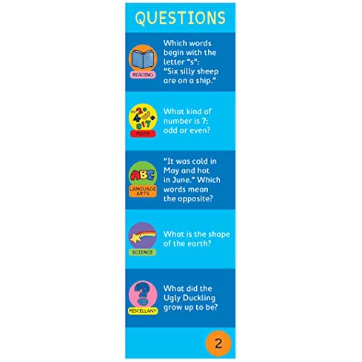 Brain Quest 1st Grade Q&A Cards: 750 Questions and Answers to Challenge the - The Hungry Bookworm & Speedmerchant65