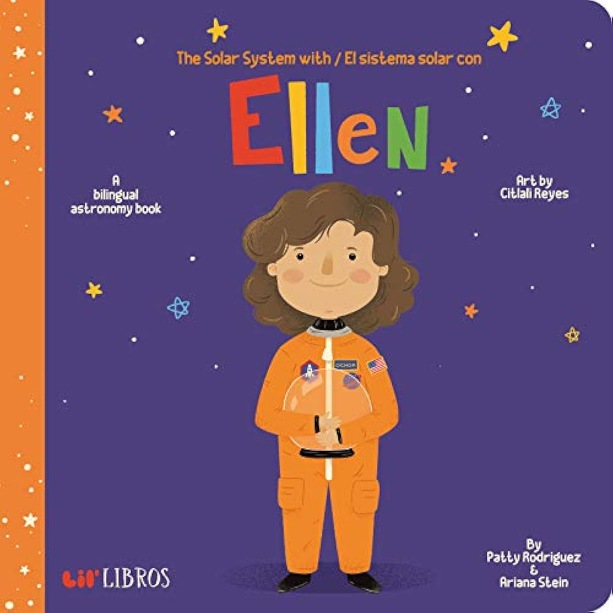 The Solar System with - El Sistema Solar con Ellen (English and Spanish Edition) - The Hungry Bookworm & Speedmerchant65