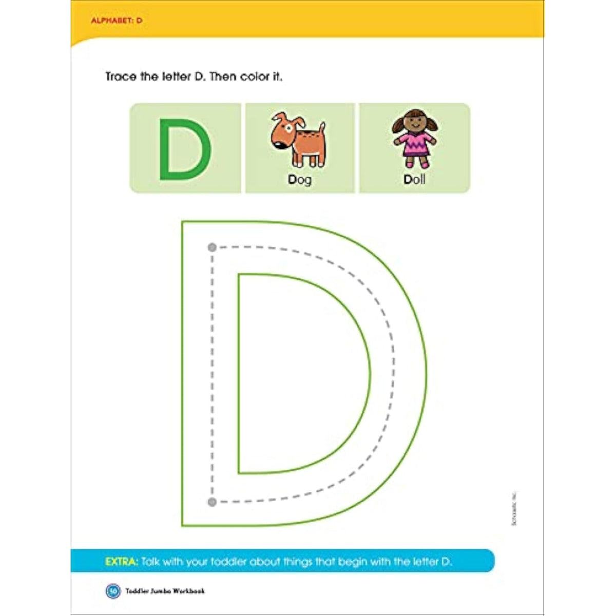 Scholastic Toddler Jumbo Workbook - The Hungry Bookworm & Speedmerchant65