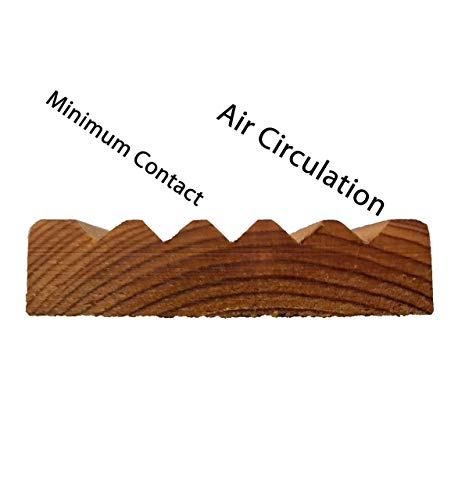 Two Ribbed Cedar Soap Savers - The Hungry Bookworm & Speedmerchant65